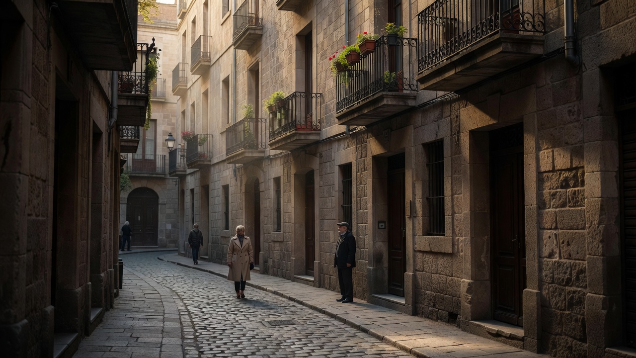 Barrio Gótico en Barcelona