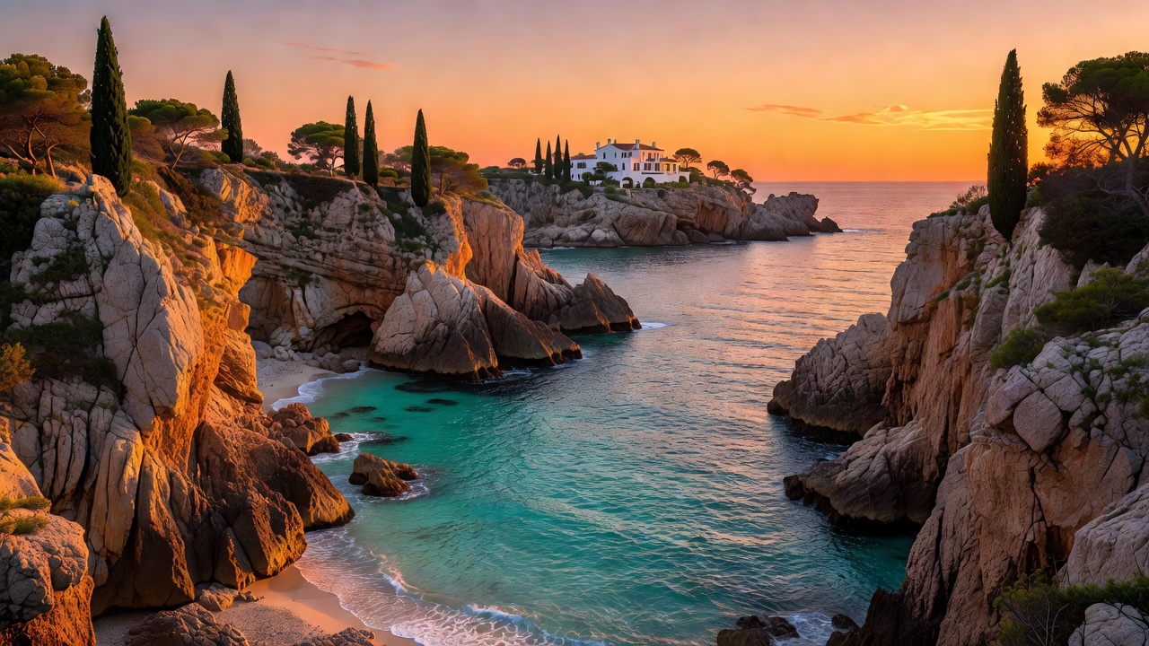 Atardecer mediterráneo